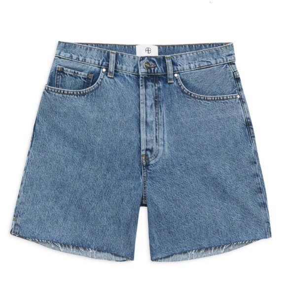 Anine Bing Pants - Anine Bing Blue Jean Shorts